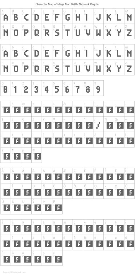 Free Megaman Fonts .